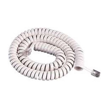 GCHA444012-FWH / 12' WHITE Handset Cord