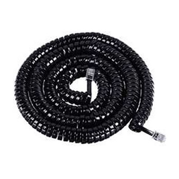 GCHA444025-FBK / 25' BLACK Handset Cord