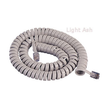 GCHA444025-FLA / 25' LT ASH Handset Cord