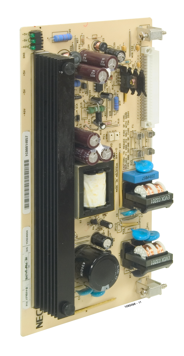 NEC DSX-80 DSX-160 Power Supply 1091008