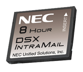 NEC DSX-40 DSX-80 IntraMail 4Px8Hr Voicemail 1091011