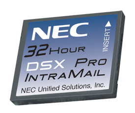 NEC DSX-40 DSX-80 IntraMail PRO 8x32 Voice Mail 1091053