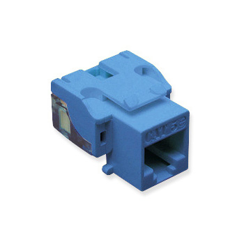 IC107E5CBL - 25PK Cat5 Jck BLUE