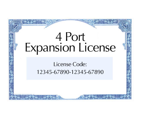VoIP 4-Port Expansion License