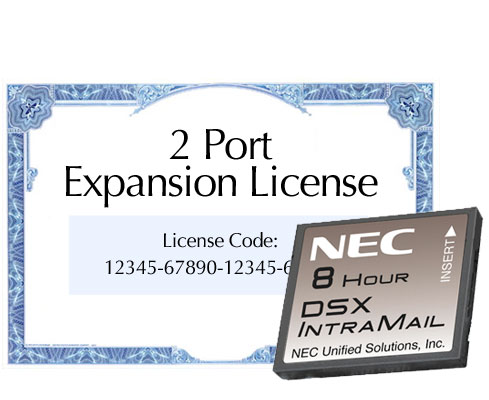 NEC DSX-40 DSX-80 IntraMail-IntraMail Pro 2-Port Exp License