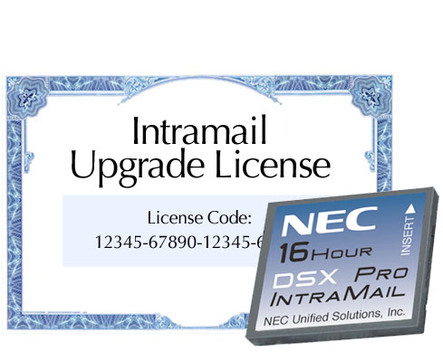 NEC DSX-40 DSX-80 From Intramail to IntraMail Pro Upgrade